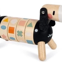 Janod Sweet Cocoon - Hond Met Vormen En Kleuren -educational games Winkel 550x381 2