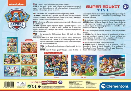 Clementoni SUPER EDUKIT - PAW PATROL (INT) 4 Clementoni SUPER EDUKIT - PAW PATROL (INT) - Afbeelding 4
