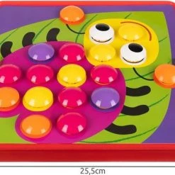 Iso Trade Leerzaam Mozaïek Druk Knoppen Kleuren Spel Met 45 Gekleurde Druk Knop Kralen En 12 Verschillende Plaatjes 10 Iso Trade Leerzaam Mozaïek Druk Knoppen Kleuren Spel Met 45 Gekleurde Druk Knop Kralen En 12 Verschillende Plaatjes -educational games Winkel 550x384 2