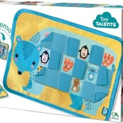 SES Tiny Talents - Memo Kiekeboe - Memory Mat - 9 Setjes Zoeken - Gemaakt Van Zacht Textiel
