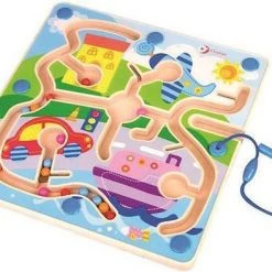 Classic World KLASSIEK WERELD Arcadespel Magnetisch Doolhof Van De Stad -educational games Winkel 550x394 3