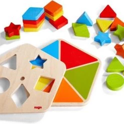 Haba Vormenpuzzel Junior Hout 25 Stukjes -educational games Winkel 550x395 2