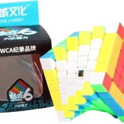 6x6 Speedcube - Puzzel Cube- Stickerless Kubus - Moyu Meilong -educational games Winkel 550x395 3