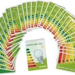 EcoSavers Energielabelspel - Educatief Spel / Kaartspel Voor Kinderen Met De Thema's Energie - Duurzaamheid - Recycling