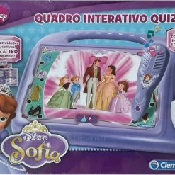 Disney Sofia - Quadro Interativo Quiz Clementoni - PORTUGEES