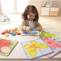 Haba Spel Ordeningsspel Kakelbonte Dierenwereld -educational games Winkel 550x406 8