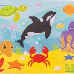 Bigjigs Tray Puzzle - Underwater