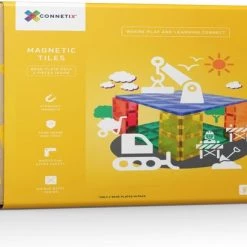 Connetix Tiles Connetix - 2 Basisplaten 30 X 30 Cm - Magnetisch Constructiespeelgoed