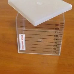 Wissner Kubieke Liter Maat - Dm3- 1 Liter Kubus - Metriek - Volume - Metriekstelsel - Thuisonderwijs -educational games Winkel 550x412 33