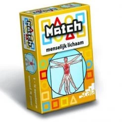 Uitgave: Scala Leuker Leren BV Match Kaartspel 4 - Match Menselijk Lichaam