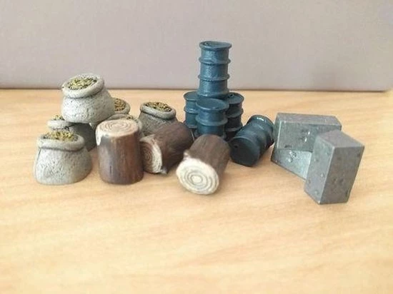 Stonemaier Games Scythe - Realistic Resources (80) - 1 Stonemaier Games Scythe - Realistic Resources (80) -