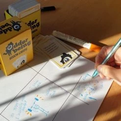 Odder Being - Vision Boarding Kaarten - 110 Kaarten - Vragen Voor Coaching, Journaling, Planning, Bujo -educational games Winkel 550x418