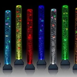 Playlearn Snoezellamp Bubbelbuis 120 Cm (zwarte Vierkante Voet) Bellenbuis Waterzuil -educational games Winkel 550x420 1