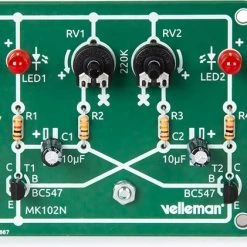 Whadda Exciting Electronics Whadda Educatieve Soldeerkit Met Knipperende LEDs - Educatieve Printplaat - Electronica Kit - Solderen Voor Beginners