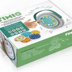 TIMIO Audio- En Muziekspeler Met 20 Discs Voor Het Leren Van Woordjes, Getallen, Liedjes En Sprookjes In 8 Talen Vanaf 2 Jaar