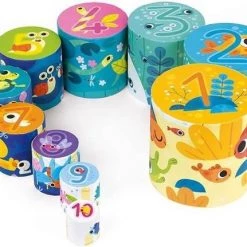 Janod Stapeltoren - Het Leven In De Vijver -educational games Winkel 550x431 3