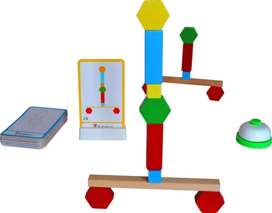 Kumtoys Montessori Speelgoed - Knutselen Meisjes - Knutselen Jongens - Knutsel Set - Houten Blokken Bordspel - Ik Leer Vormen - Balans Reactiespel - Black Friday 2022 5 Kumtoys Montessori Speelgoed - Knutselen Meisjes - Knutselen Jongens - Knutsel Set - Houten Blokken Bordspel - Ik Leer Vormen - Balans Reactiespel - Black Friday 2022 - Afbeelding 5