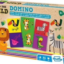 Shuffle - Into The Wild - Dominospel - Dieren - Stimuleer Geheugen, Inzicht En Probleemoplossend Denken