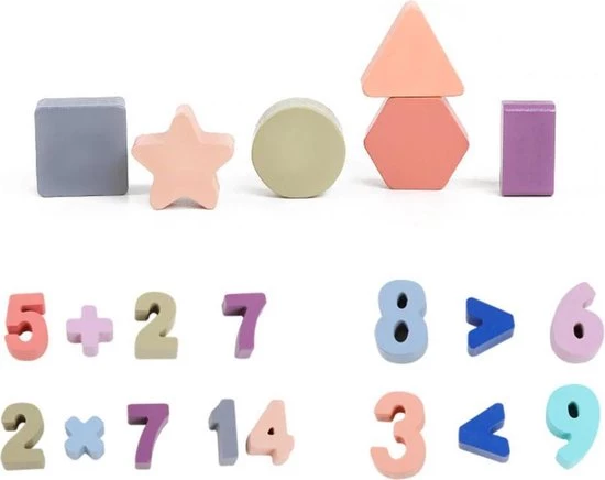 Merkloos Houten Telbord - Leer Tellen En Rekenen - Montessori Educatief Houten Speelgoed 2 Merkloos Houten Telbord - Leer Tellen En Rekenen - Montessori Educatief Houten Speelgoed - Afbeelding 2