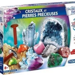 CLEMENTONI Science & Game - Kristallen En Edelstenen - Wetenschappelijk Spel