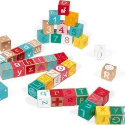 Janod Blokken - Letters En Cijfers -educational games Winkel 550x437 9