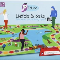 Eduna Bordspel Liefde En Seks, Seksuele Voorlichting, Educatief, Weerbaarheid, Social Media, Grenzen , Vragen Kaarten, Onderwijs, Instellingen, Gezin, Educatie