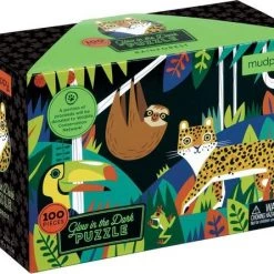 Jungle Puzzel Glow In The Dark - Mudpuppy