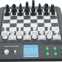 Shagam Elektronisch Schaakbord - Met Magnetische Schaakstukken - Schaakcomputer - 8 In 1 Computer - Schaakset - Schaakspel - Schaakles - Dammen - 4 Op Een Rij - Reversi -educational games Winkel 550x446 3