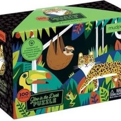 Jungle Puzzel Glow In The Dark - Mudpuppy 7 Jungle Puzzel Glow In The Dark - Mudpuppy -educational games Winkel 550x448 8