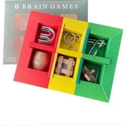 Brain Games Giftbox - 3D Puzzels Voor Volwassenen En Kinderen - 6 Houten En Metalen Puzzels - Breinbrekers - Tangle -educational games Winkel 550x450 7