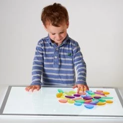TickiT Junior Rainbow Pebbles Clear -educational games Winkel 550x454 3