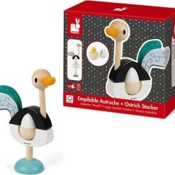 Janod Zigolos - Stapeltoren Struisvogel -educational games Winkel 550x459 6