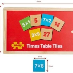 Houten Rekenspel - BIGJIGS - Tafels Oefenen - Compact Doosje Met 81 Opgaves -educational games Winkel 550x470 3