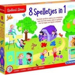 Clementoni - Spelend Leren - 8 Spelletjes In 1 -educational games Winkel 550x471 8