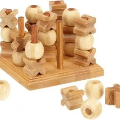 Philos Tic Tac Toe 3-D, Bamboe