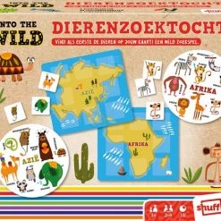 Shuffle - Into The Wild - Dierenzoektocht Voor Peuters - Stimuleer Cognitieve Vaardigheden, Dierenkennis, Geografie En Sociale Vaardigheden -educational games Winkel 550x473 8