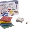 Eurekakids Family Tangram - Spel Met Geometrische Vormen Voor 1 Tot 4 Personen - Battle Tangram Met Zandloper En Opdrachtkaarten