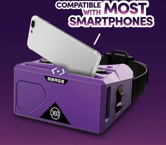 MERGE VR/AR Headset - Educatief Speelgoed - Grijs 3 MERGE VR/AR Headset - Educatief Speelgoed - Grijs - Afbeelding 3