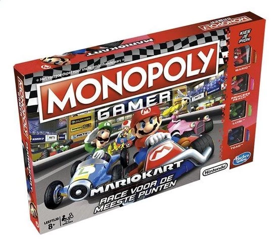 Hasbro Mario Kart Monopoly Gamer - Spaanse Editie 3 Hasbro Mario Kart Monopoly Gamer - Spaanse Editie - Afbeelding 3