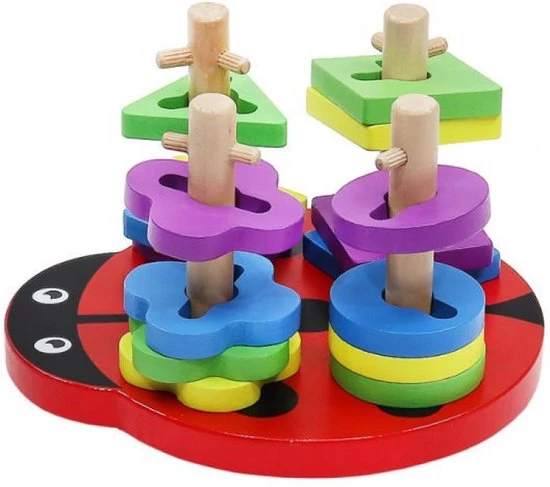 Iso Trade Educatief Houten Puzzel Lieveheerbeestje Voor Peuter En Kleuter Voor Het Stimuleren Van De Verbeelding En Plezier. Sinterklaas Schoencadeau. 1 Iso Trade Educatief Houten Puzzel Lieveheerbeestje Voor Peuter En Kleuter Voor Het Stimuleren Van De Verbeelding En Plezier. Sinterklaas Schoencadeau.