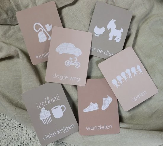 JULCI Dagritme Kaarten - Activiteiten & Educatief (153 Stuks) | Ritmekaarten | Gezin | Peuter En Kleuter 15 JULCI Dagritme Kaarten - Activiteiten & Educatief (153 Stuks) | Ritmekaarten | Gezin | Peuter En Kleuter - Afbeelding 15