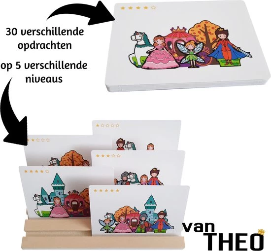 Van Theo® Diepte Puzzel - De Boerderij - Houten Puzzel - Smartgames - Speelgoed 3 Jaar 3 Van Theo® Diepte Puzzel - De Boerderij - Houten Puzzel - Smartgames - Speelgoed 3 Jaar - Afbeelding 3
