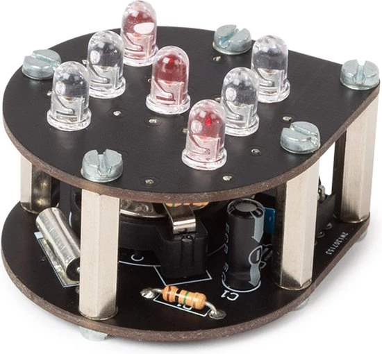 Whadda Exciting Electronics Whadda Elektronisch Rollende Dobbelsteen Met Tiltschakelaar - Interactief Speelgoed - Soldeerkit - Solderen Voor Beginners - Leren Solderen - Educatief Speelgoed 6 Whadda Exciting Electronics Whadda Elektronisch Rollende Dobbelsteen Met Tiltschakelaar - Interactief Speelgoed - Soldeerkit - Solderen Voor Beginners - Leren Solderen - Educatief Speelgoed - Afbeelding 6