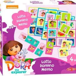 Tactic 3-in-1 Spellen (memo, Lotto, Domino) Dora -educational games Winkel 550x512