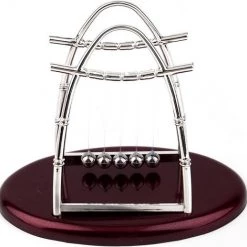 Merkloos 12mm Newton's Cradle Balance Ball Physics Science Fun Desk Toy