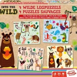 Shuffle - Into The Wild - Legpuzzel - Puzzel - 4-in-1 -educational games Winkel 550x520 4