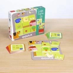 Goula Logic Farm - Leerspel -educational games Winkel 550x523 2