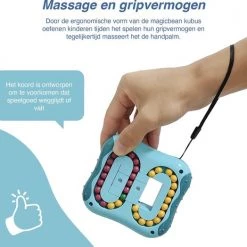 JUST23 Magic Bean Board - IQ Ball Brain Game - Speed Cube - Rood -educational games Winkel 550x524 14