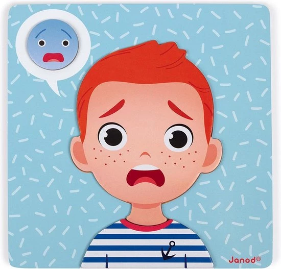 Janod Spel - Magnetische Emoties 3 Janod Spel - Magnetische Emoties - Afbeelding 3