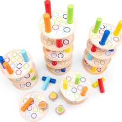 New Classic Toys Houten Torenspel - Balanseer Spel -educational games Winkel 550x528 5